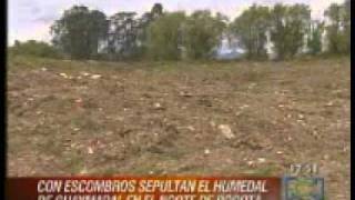 preview picture of video 'humedal Guaymaral, Denuncia daño ambiental...'