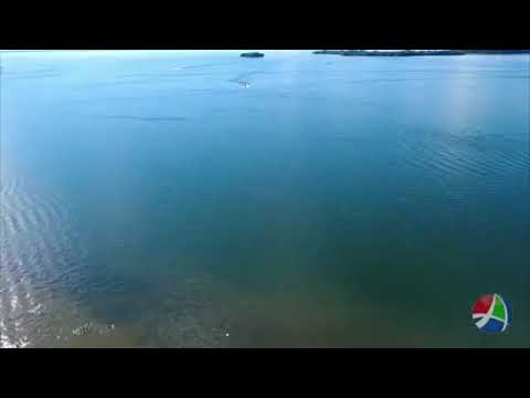 Um pouco sobre a praia artificial de Miguelópolis, SP, em imagens aéreas - 21/12/2025