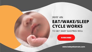 Why an Eat/Wake/Sleep Cycle Works to Get Baby Sleeping