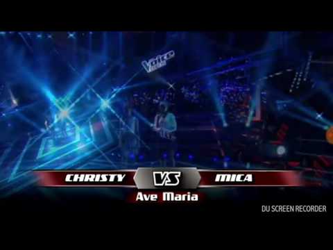 The Voice Teens Battle - Christy Lagapa Vs. Mica Becerro "Ave Maria"