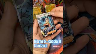Giorno 5 di caccia al Charizard 🔥Oggi ho esagerato: 15 pacchetti 😳🎯 2 Full Art🎨 3 Illustrazioni⚡