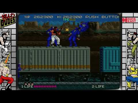 Bad Dudes vs Dragon Ninja Arcade Longplay thumbnail