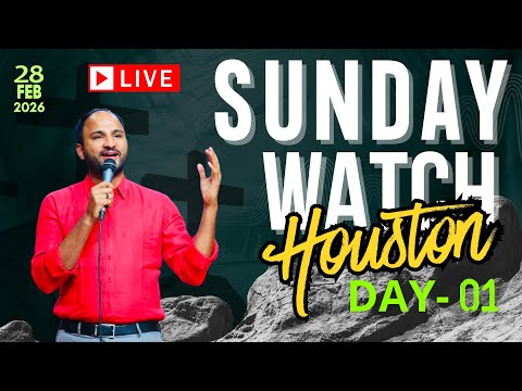 EPH 1:5 | SUNDAY LIVE FROM HOUSTON | TETELESTAI USA RETREAT | DAY 1 | BR. SAJITH JOSEPH | 28-02-2026