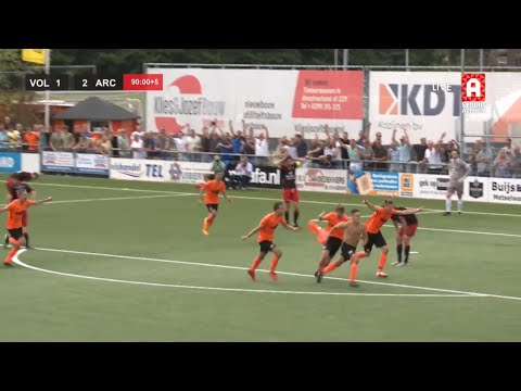 Nacompetitiefinale Volendam - ARC om promotie naar derde divisie
