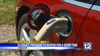 Oregon's EV rebate program to reopen for a short period of time