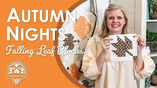 Unbe-leaf-ably Easy! Autumn Nights Mystery Quilt 🍁✨ Part 2 with Fat Quarter Shop 🪡