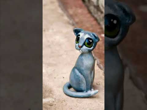 😻 le belle statuine feline....