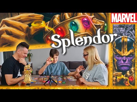 Splendor Marvel társasjáték gameplay - Nézz fel!