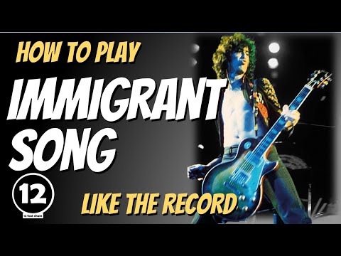 Immigrant Song - Led Zeppelin | Guitar Lesson