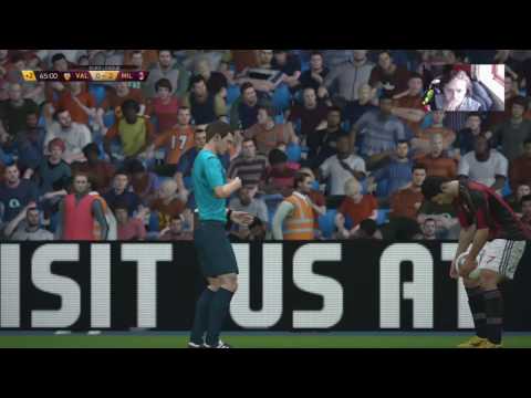 FIfa 16 Ac Milan career mode Season 2 EP 9 Europa League Final AC Milan VS Valencia