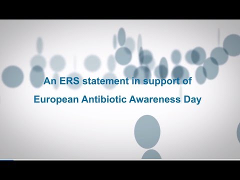 An ERS statement in support of European Antibiotic Awareness Day