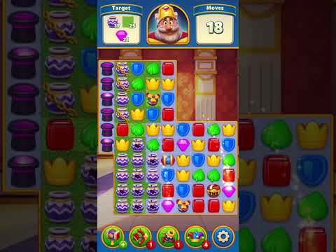 Royal Match  Level 1241 thru 1245 👑