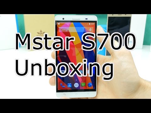 Mstar S700 Unboxing - MTK 6752 , HD display + Metal Frame + Fingerprint  ! [HD]