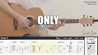 Download lagu ONLY - LeeHi | Fingerstyle Guitar | TAB   Chords   Lyrics mp3