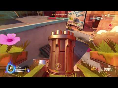Overwatch Launch MP gameplay pt8 - More Arcade Mode w/Bastion: INSANITY