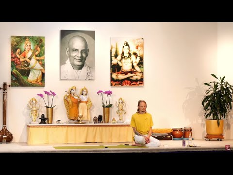 YOGA "Im Gleichgewicht" Mittelstufe mit Mahindra - Yoga Vidya Live 16:15 Uhr 22.06.2021