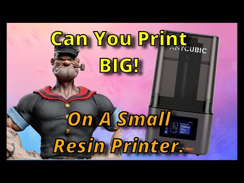 Anycubic Photon mono 4 Ultra, 3d Resin Printer, it's not just for miniatures...!!!
