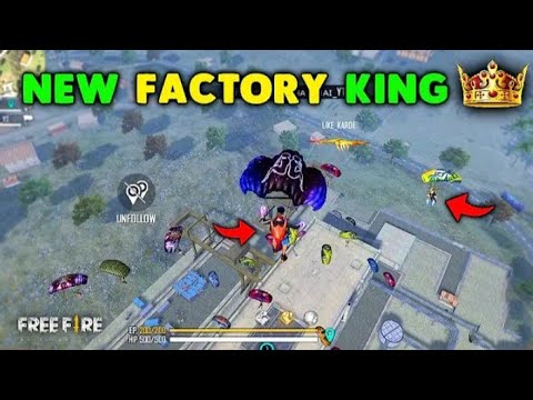 Ajjubhai New FACTORY KING 👑 Only Factory Roof Fist Challenge - Garena Free Fire