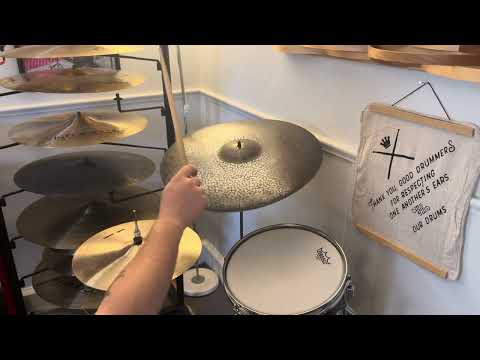 Name Brand 19" Liquid Smoke Crash Cymbal 1377g image 6