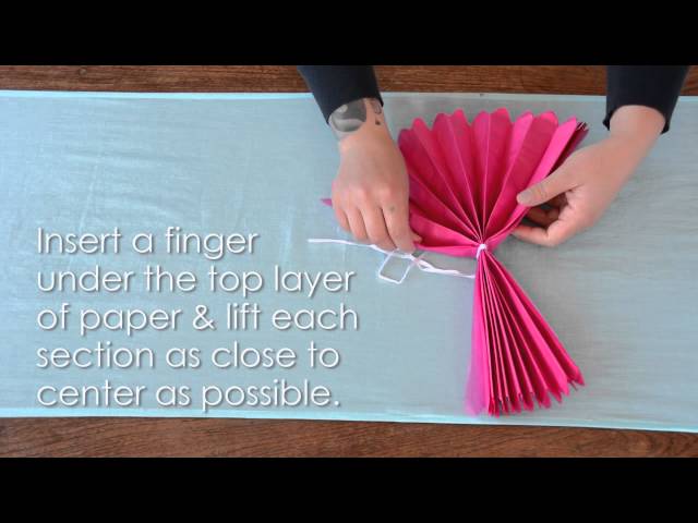 Vídeo relacionado con ZERODECO Decoración de la Fiesta, 21 Piezas Abanicos de Papel Bola de Nido Pom Poms Ventilador Cumpleaños Boda Carnaval Bebé Ducha Home Party Supplies Decoración (Azul)