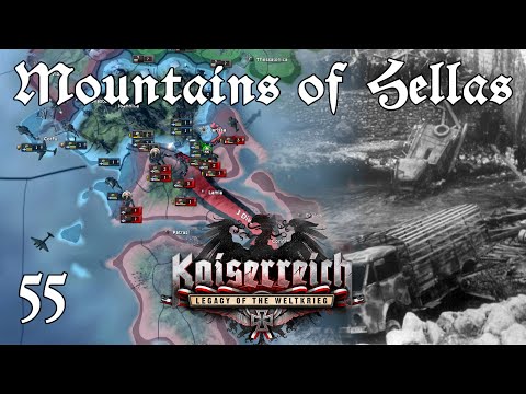 Kaiserreich - German Empire Ep 55: Battle for Greece - Hearts of Iron 4