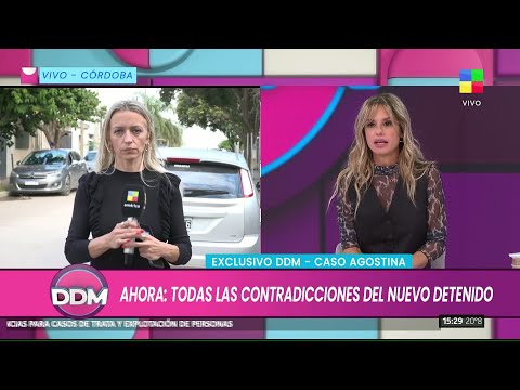 🔴 CASO AGOSTINA: LAS CONTRADICCIONES DEL NUEVO DETENIDO