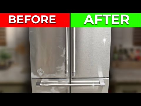 Part of a video titled How To Clean Stainless Steel - YouTube