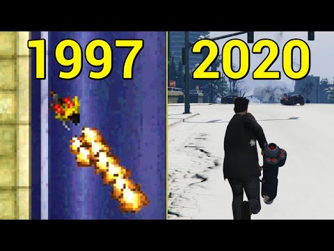 Evolution of All Weapon in GTA 1997-2020