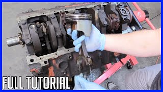 Removing Pistons and Crankshaft