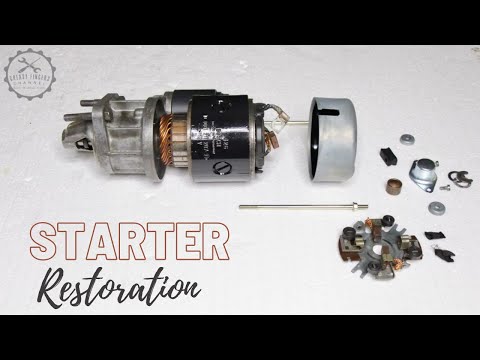 Restoring the Bosch Starter Motor of the Alfa Romeo Giulia (105)