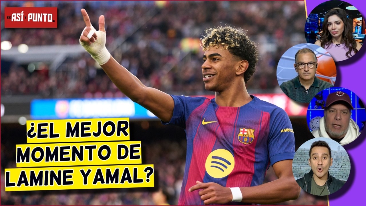 LAMINE YAMAL es el MEJOR FUTBOLISTA DEL MUNDO después de Mbappé | Es Así y Punto