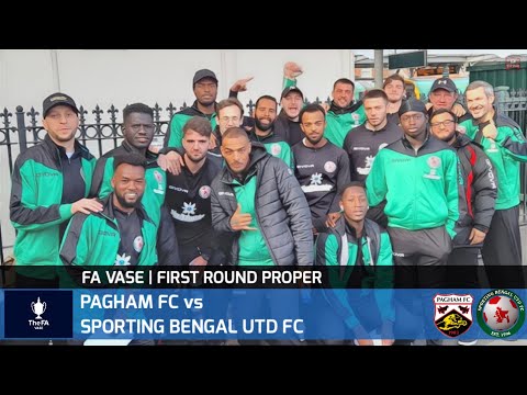 FA VASE FIRST ROUND PROPER | PAGHAM FC vs SPORTING BENGAL | Away trip to Bognor Regis!!