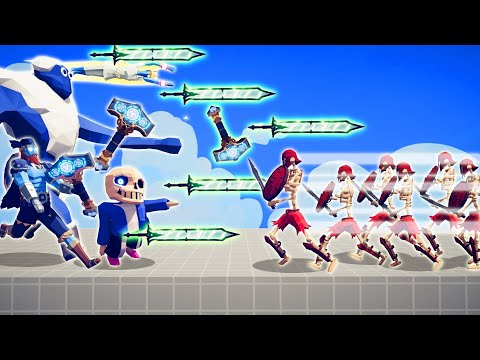 EVERY STRONGEST BOSS vs 100x SKELETON WARRIORS | TABS - Totally Accurate Battle Simulator