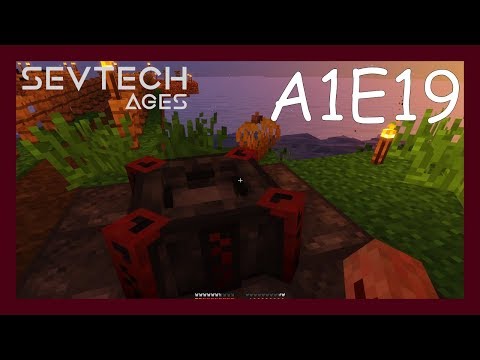 Sevtech Ages 3.11 Lets Play - Tier 2 blood altar, divination sigil