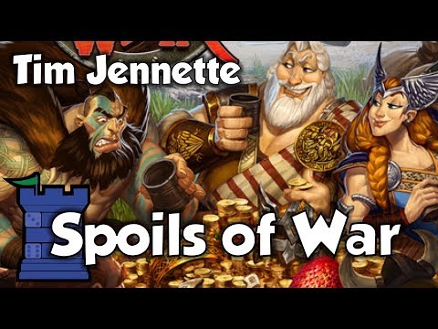 The Dice Tower:  Spoils of War review with Tim Jennette