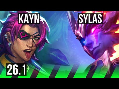 KAYN vs SYLAS (JGL) | 6k gold comeback | EUNE Master | 26.1