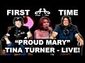 Proud Mary - Tina Turner (Live) | College Students' FIRST TIME REACTION!