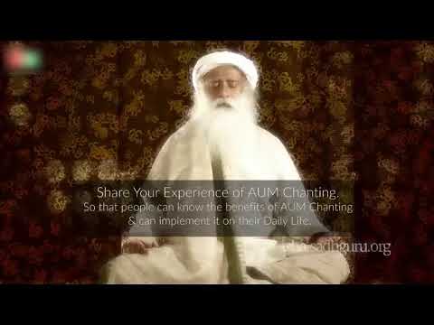 21 times om chant with sadhguru