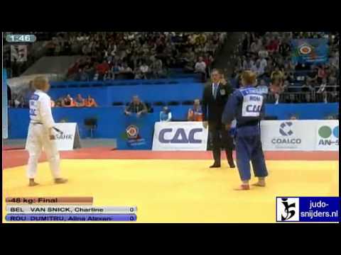 Charline van Snick (BEL) - Alina Alexandra Dumitru (ROU) [-48kg] final
