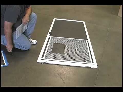 Ideal Pet Screen Guard Pet Door - Medium Video