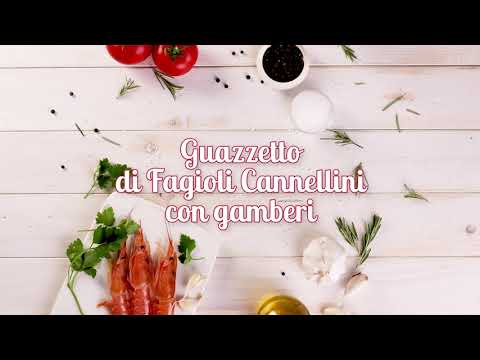 GUAZZETTO DI FAGIOLI CANNELLINI CON GAMBERI | Non Solo Buono