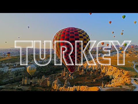 TURKEY in 8K UHD | Relaxing Music, Calming Music, Relax in Turkey, Relaxing Piano