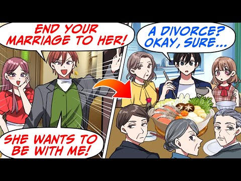 My Wife’s Affair Partner Showed Up at My Family Get-Together Demanding a Divorce![RomCom Manga Dub]