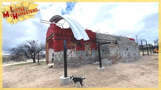 Raising the Hyperadobe Shop Roof & 1st Level of Aircrete Pavers Complete! | Monthly Peek Ep398