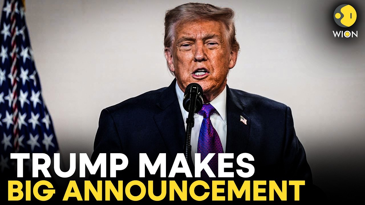 LIVE: Trump Departs for Fort Bragg, North Carolina; Makes BIG Announcement | WION LIVE