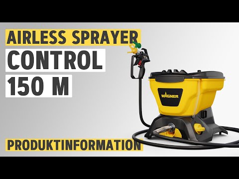 Airless Sprayer Control 150 M - Inbetriebnahme, Tipps & Tricks, Reinigung, Wartung | WAGNER