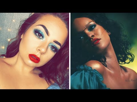 RIHANNA | WILD THOUGHTS MUSIC VIDEO INSPIRED | Makeup Tutorial