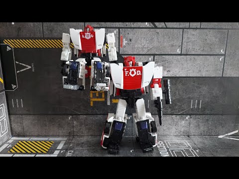 Aoyi Mech KO Oversize Red Alert - Quick Review And Transform