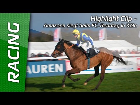 Highlights - Amazona siegt beim FC-Renntag in Köln