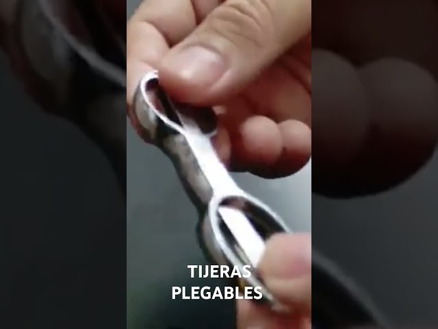 Vídeo relacionado con Piriuuo Juego japonés de 3 tijeras para manualidades pequeñas, mini cortafuegos de viaje con funda protectora, corte recto, acero inoxidable y plástico, azul, rosa, púrpura